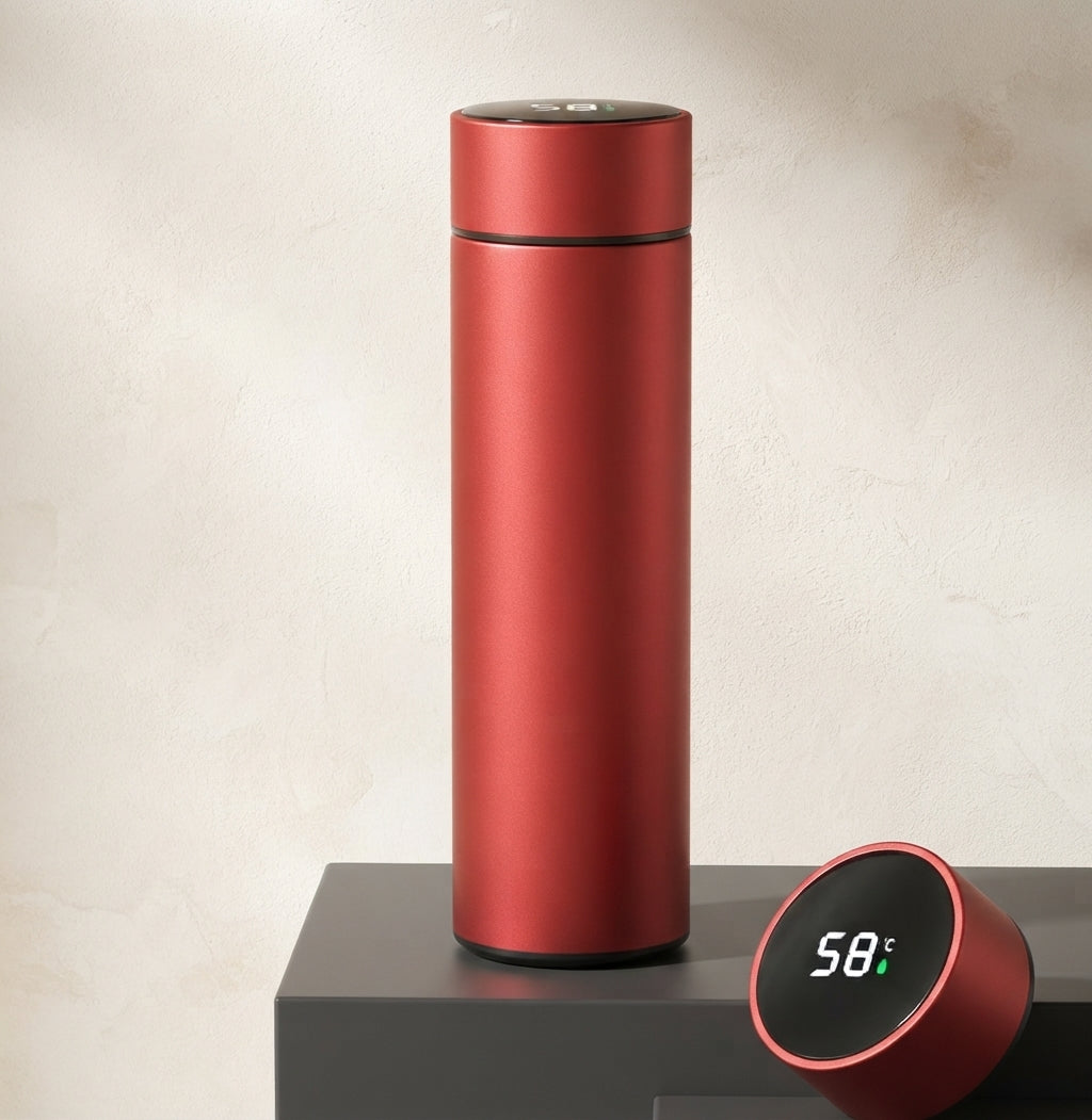 Taza Termo 500ml con Pantalla de Temperatura | Acero Inoxidable
